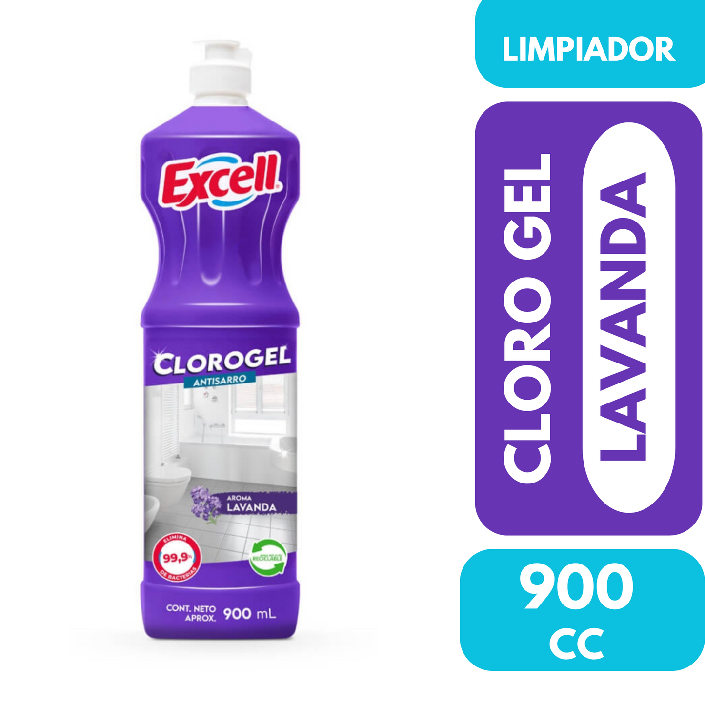 cloro gel 900ml