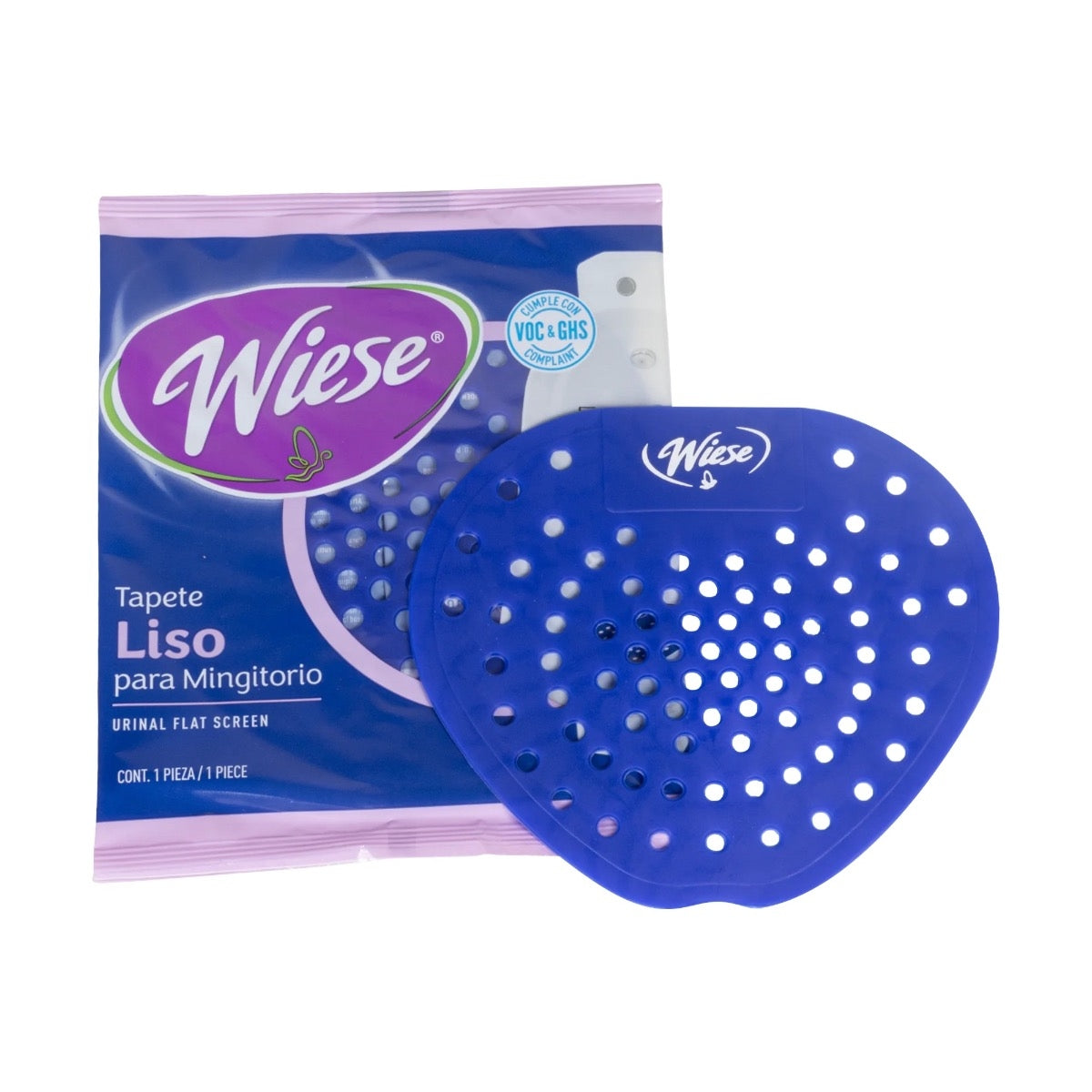Tapete urinario liso WIESE con diseño en PVC