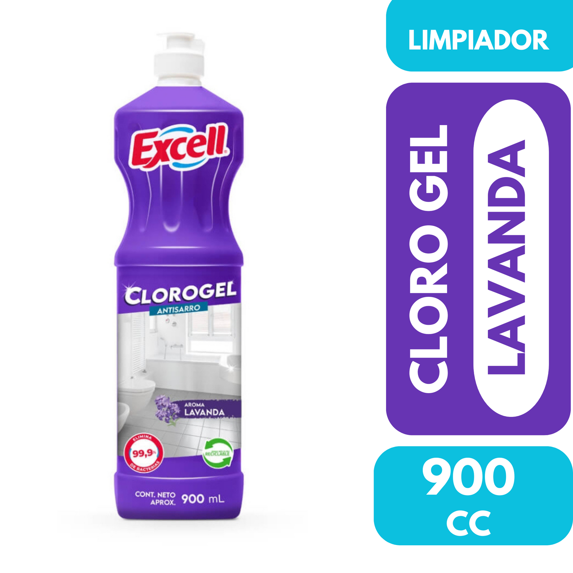 cloro gel 900ml