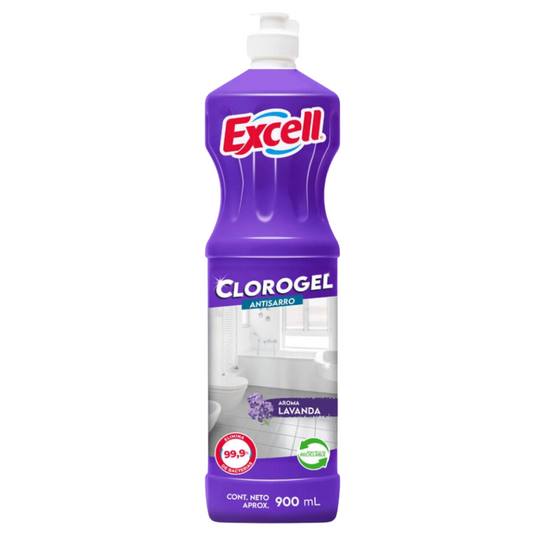 cloro gel excell lavanda