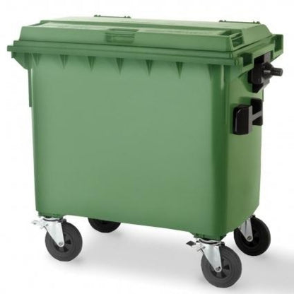 Contenedor de basura de 660 lt Verde