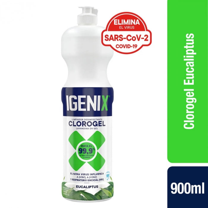 Desinfección de superficies de cocina con Cloro Gel Concentrado IGENIX