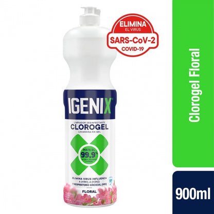 Uso de Cloro Gel Concentrado IGENIX en superficies del baño